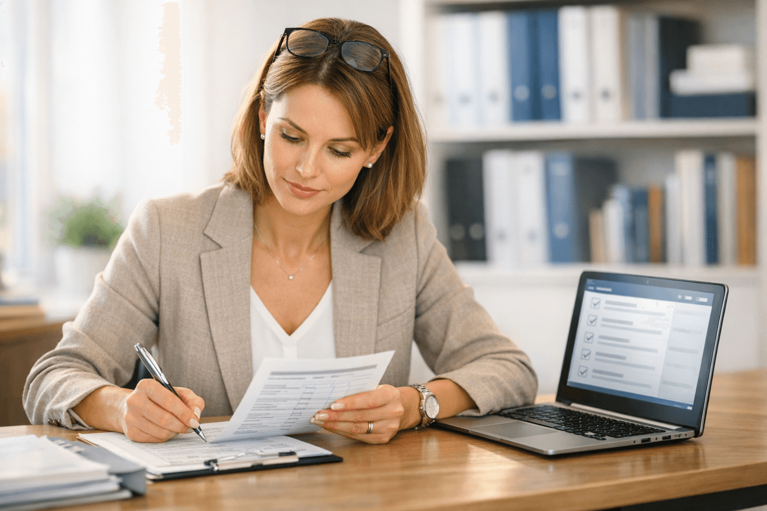 Finance leadership reviewing vendor security