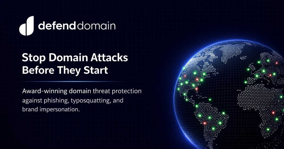 Domain Threat Protection & Brand Impersonation Defense | DefendDomain ...